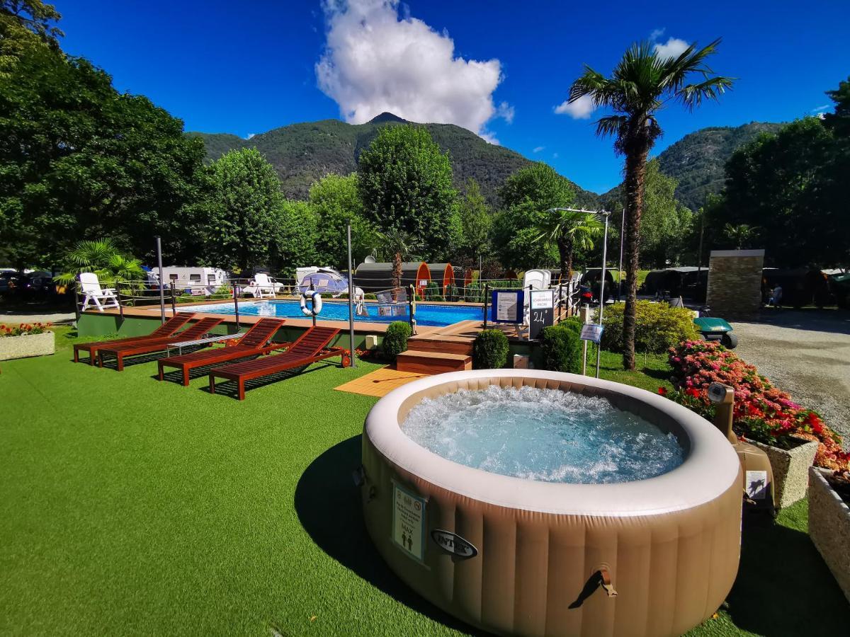 Camping Melezza Losone Exteriör bild