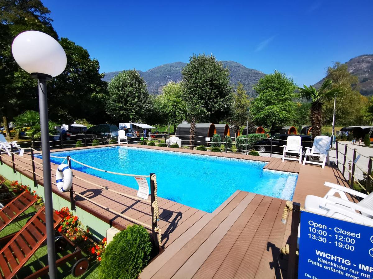 Camping Melezza Losone Exteriör bild