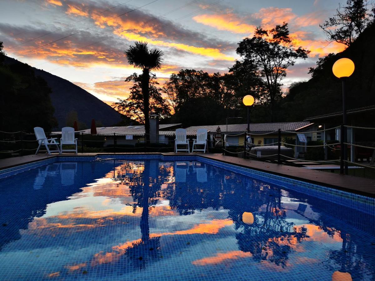 Camping Melezza Losone Exteriör bild