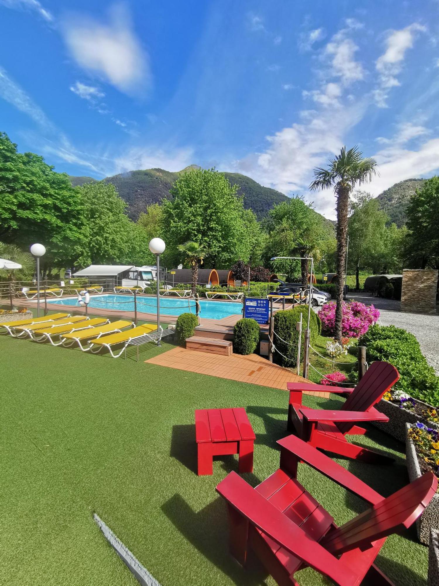 Camping Melezza Losone Exteriör bild