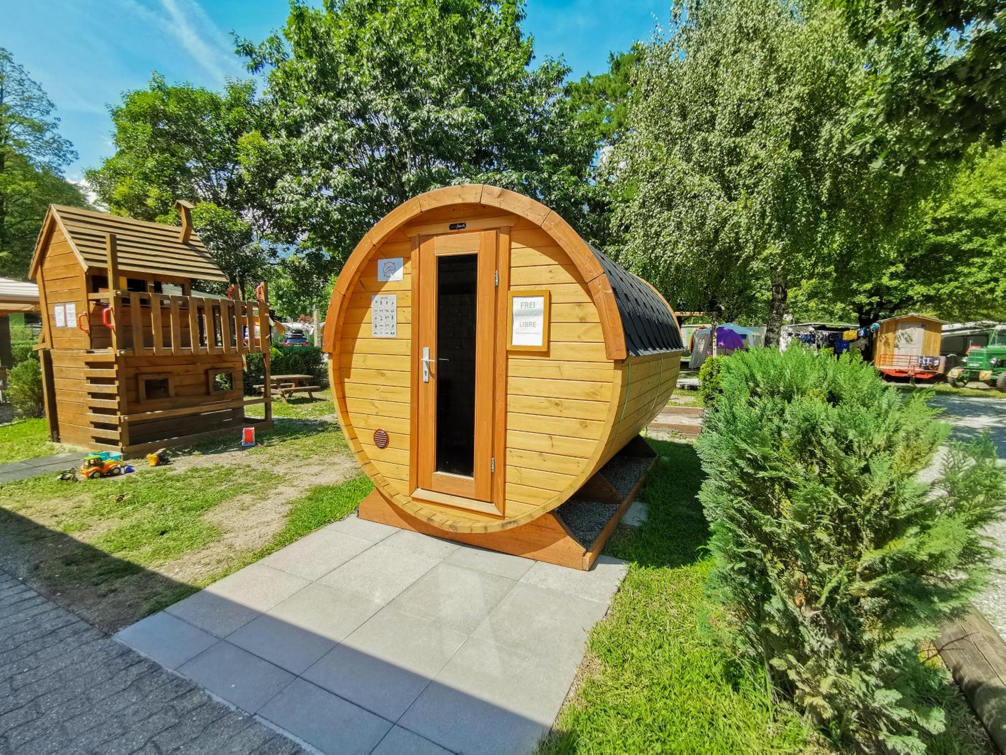 Camping Melezza Losone Exteriör bild